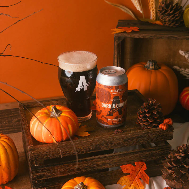 Athletic Brewing Dark and Gourdy