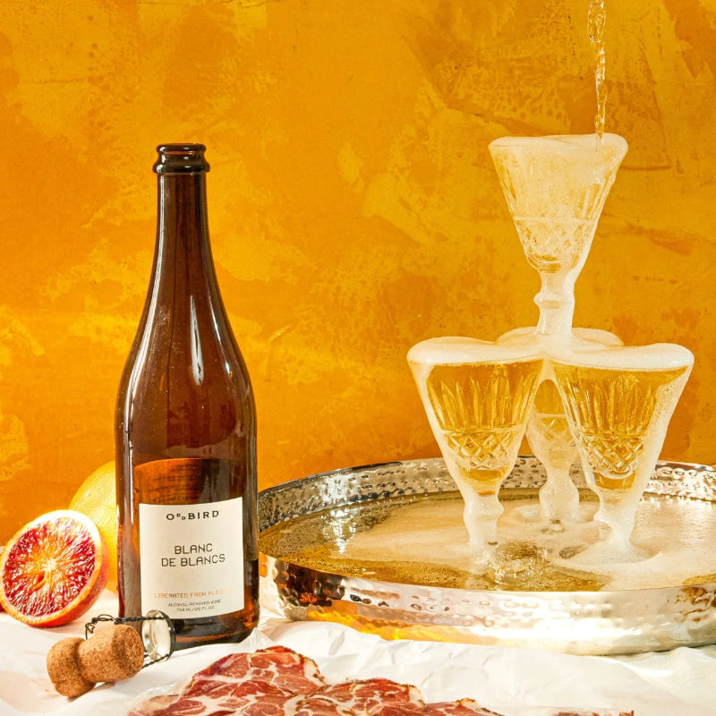 Oddbird Blanc de Blancs Sparkling White Wine Bottle