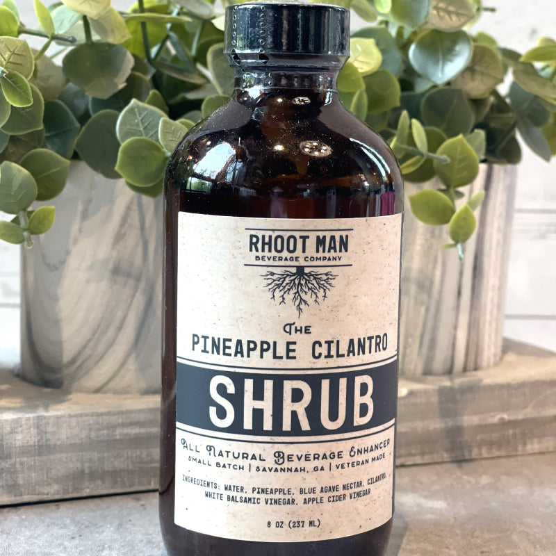 Rhoot Man Pinapple Cilantro Shrub