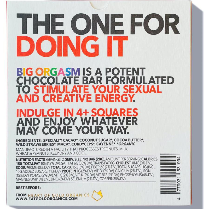 Eat Gold Organics Big Orgas