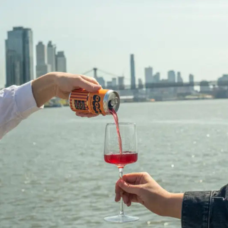 Ooso Sparkling Tea hibiscus and ginger