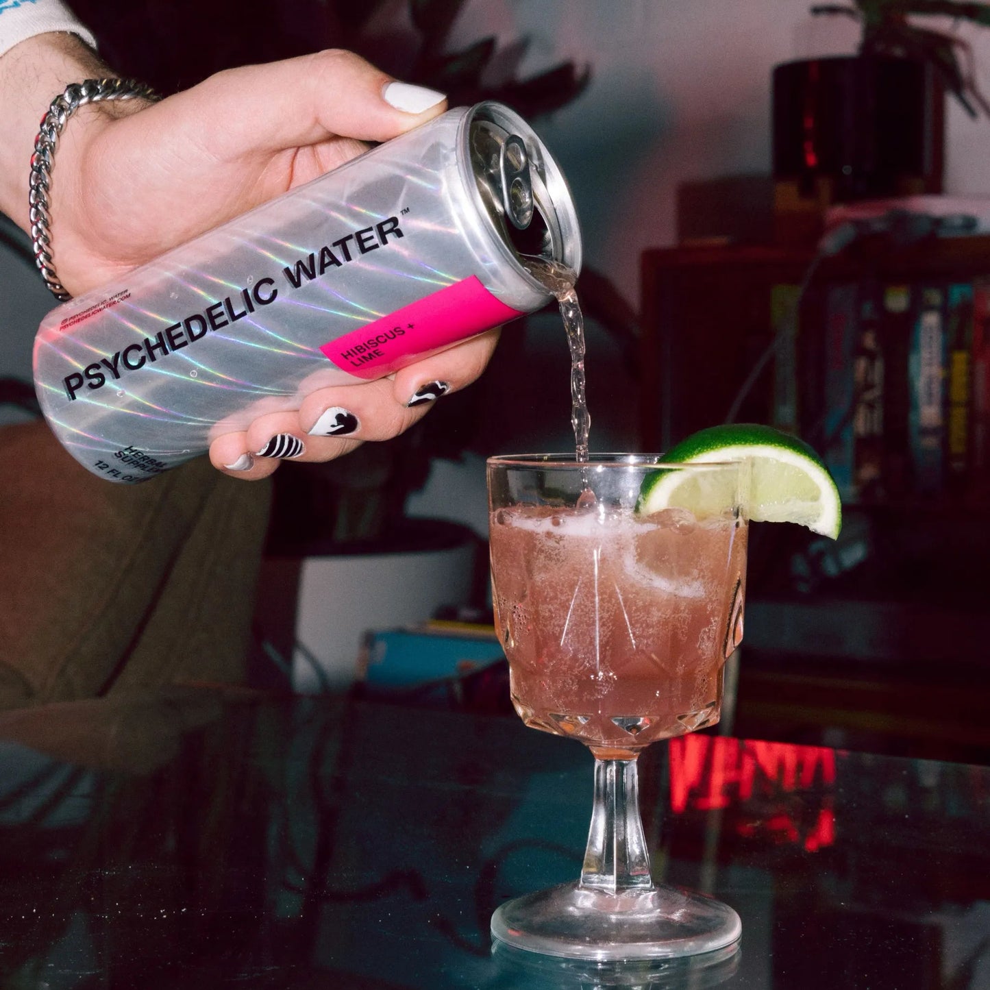 Psychedelic Water - Hibiscus + Lime