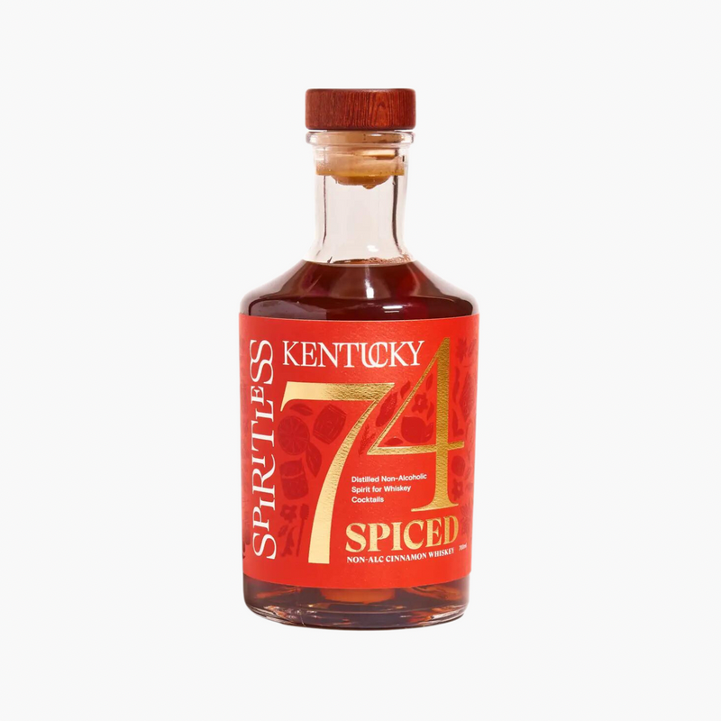 Spiritless 74 Spiced Non Alcoholic  Cinnamon Whiskey