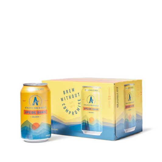 Athletic Brewing Co Upside Dawn Golden Single Can
