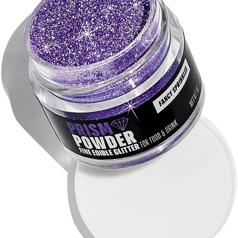 Glitter powder for cocktails - Amethyst Purple