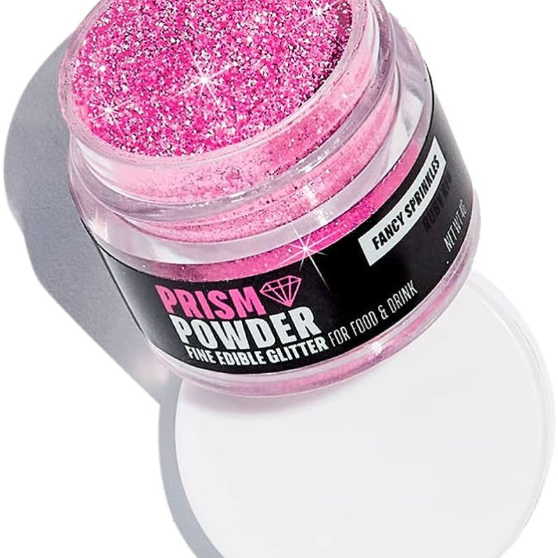 Glitter powder for cocktails - Tourmaline Pink