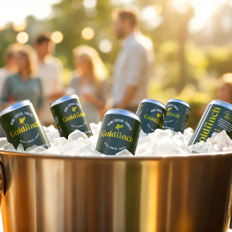 BAM! Social Tonics Goldfinch Kava Cocktail