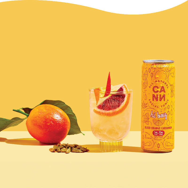 Cann Blood Orange Cardamom Hi Boy 5mg