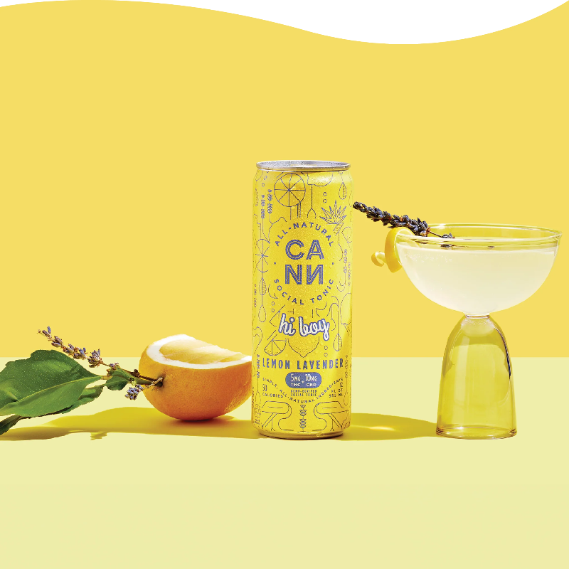 Cann hi boy Lemon Lavender