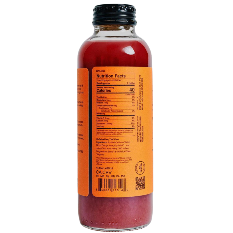 Vybes Blood Orange Lime