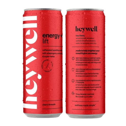 Heywell Energy + Lift Sparkling Cherry Limeade