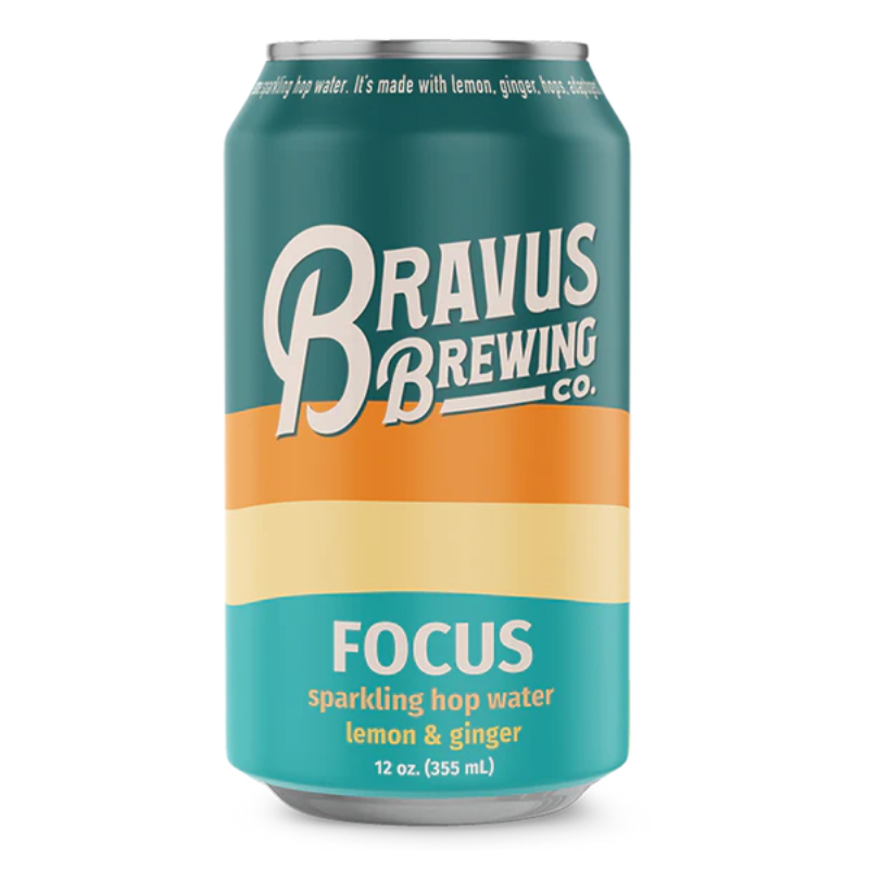 Bravus Brewing Focus Hop Water